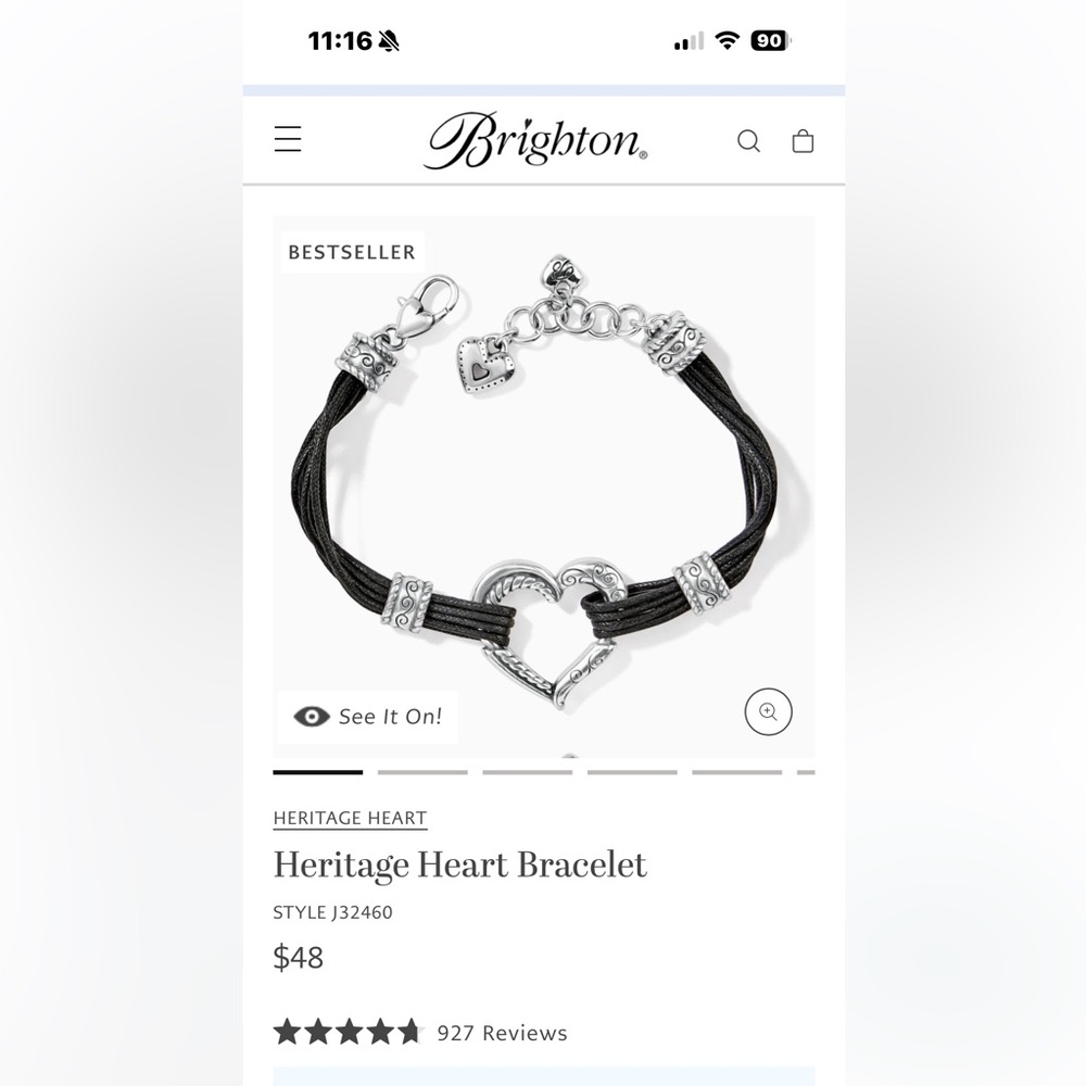 Brighton Heart Bracelet